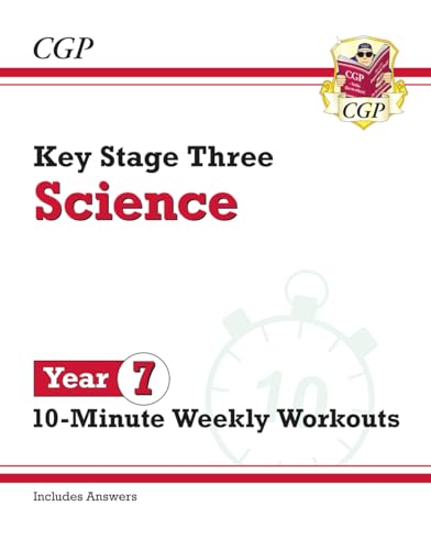 New KS3 Year 7 Science 10-Minute Weekly Workouts (includes answers) von Coordination Group Publications Ltd (CGP)